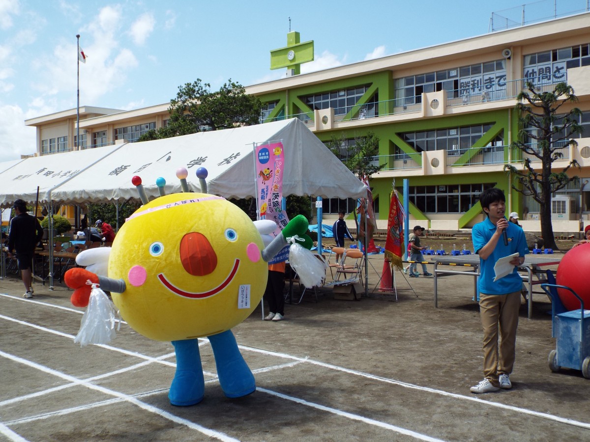 額田小学校運動会の写真