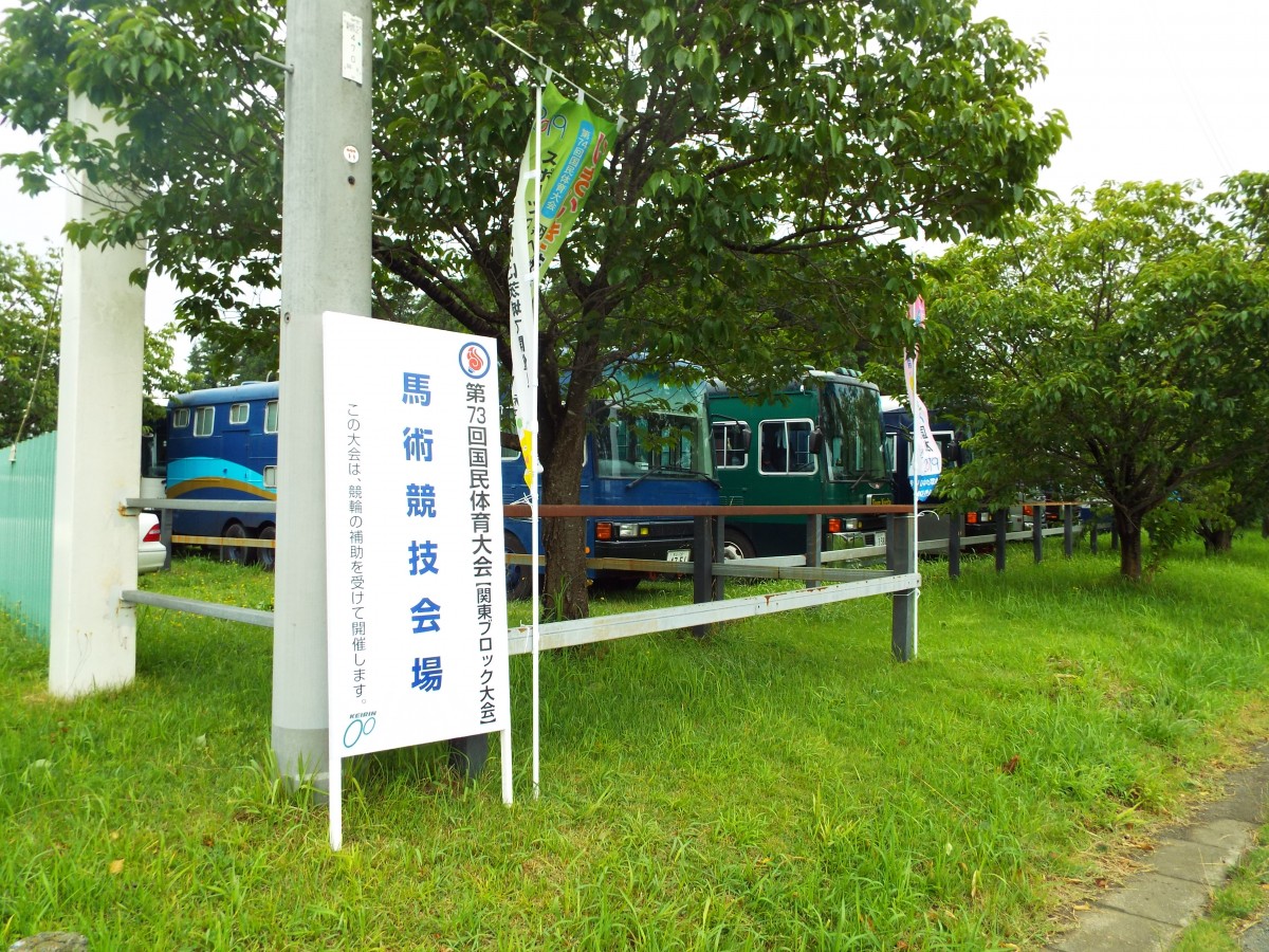 第73回国民体育大会関東ブロック大会馬術競技会の写真