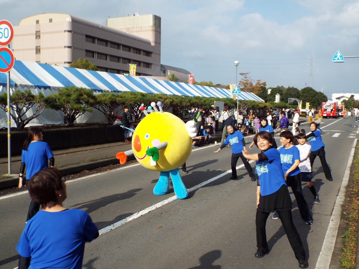 産業祭に参加し国体ブースでPR!の写真