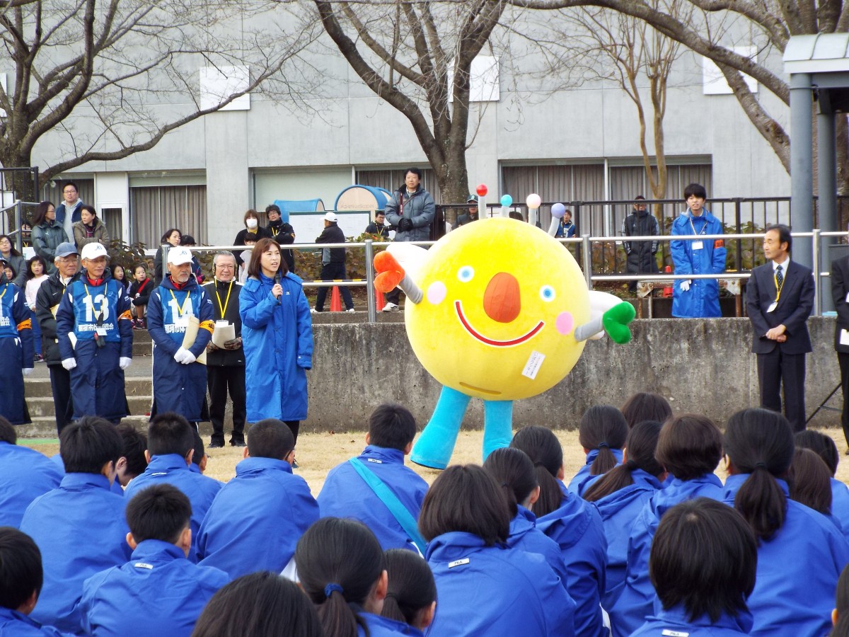 第56回那珂市冬季駅伝競走大会の応援に行きました!の写真