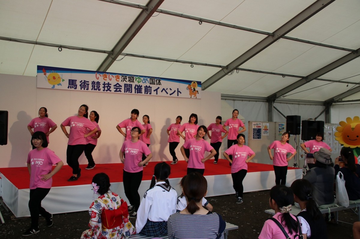 馬術競技会開催前イベントの写真