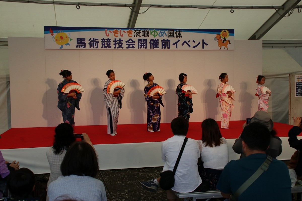 馬術競技会開催前イベントの写真