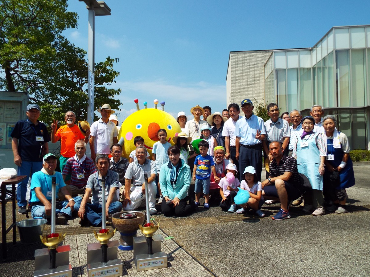 芳野・戸多・菅谷地区の採火イベントを行いました!の写真