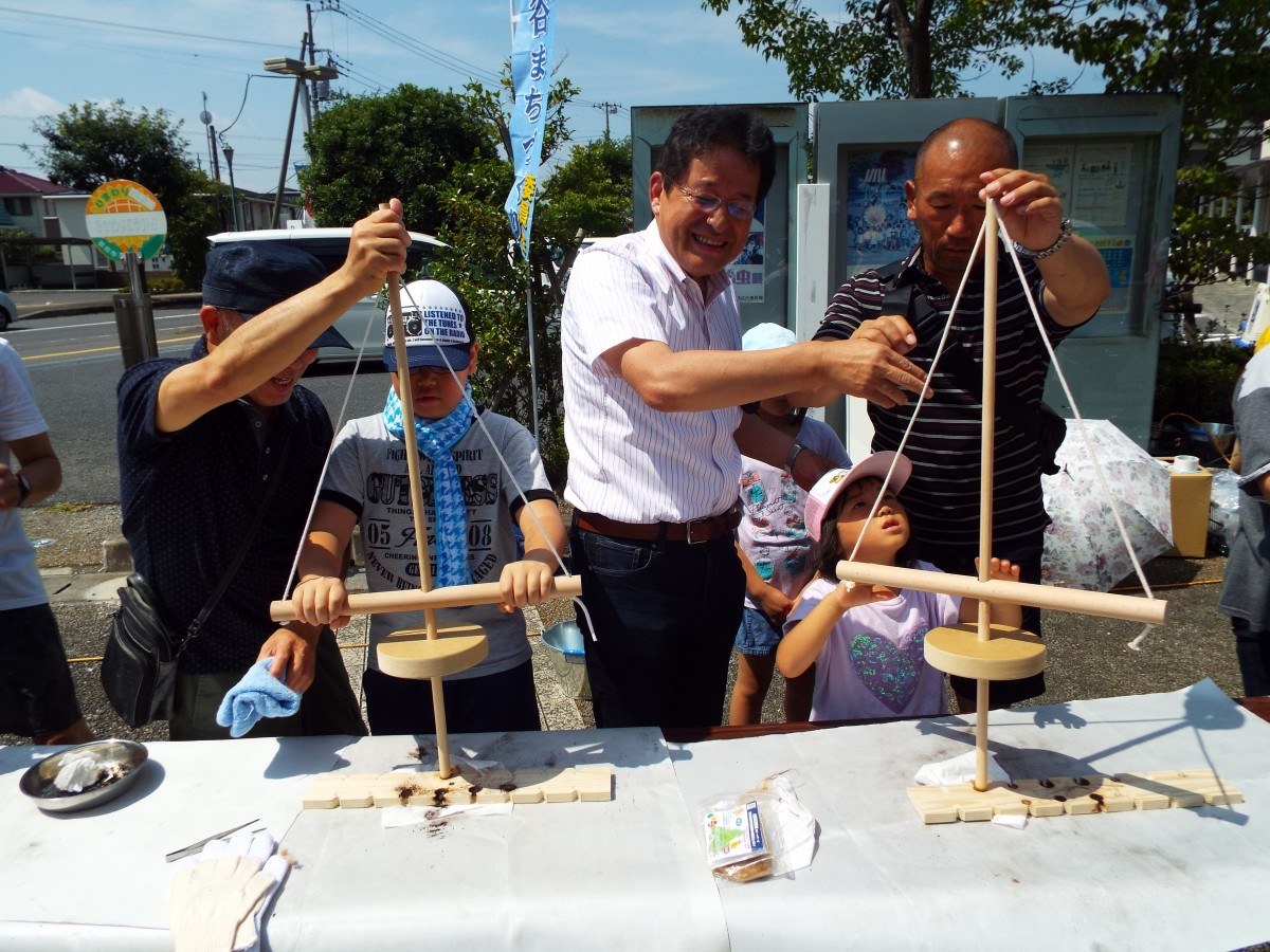 芳野・戸多・菅谷地区の採火イベントを行いました!の写真