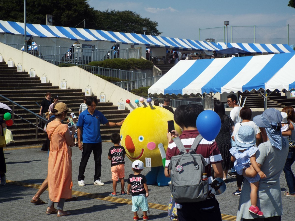 なかひまわりフェスティバルで炬火集火式イベントをおこないました!の写真