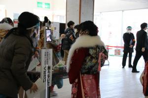 成人式の様子(1)