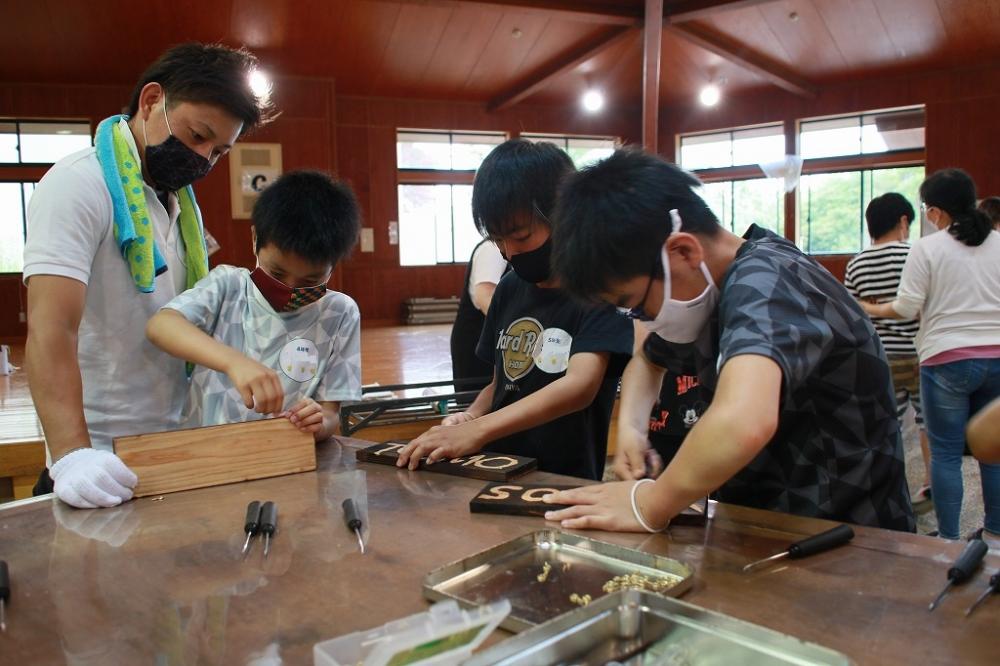 創作活動の様子
