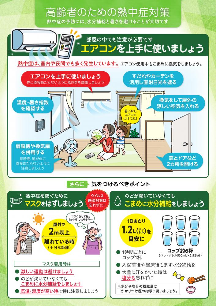 高齢者のための熱中症対策