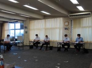 菅谷地区交流センターにて　
