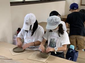 桧佐陶工房での陶芸体験2