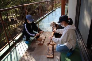 火おこし