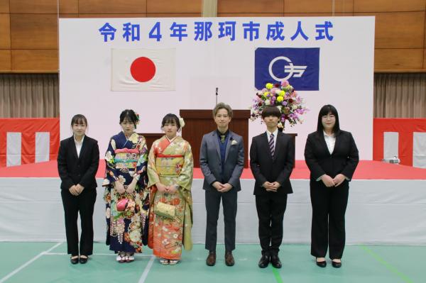 令和4年那珂市成人式実行委員の様子(式典2)