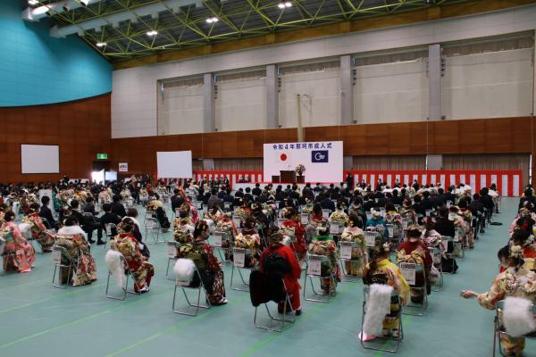 令和4年那珂市成人式の様子3