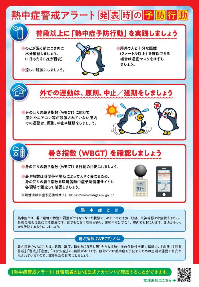 熱中症警戒アラート２