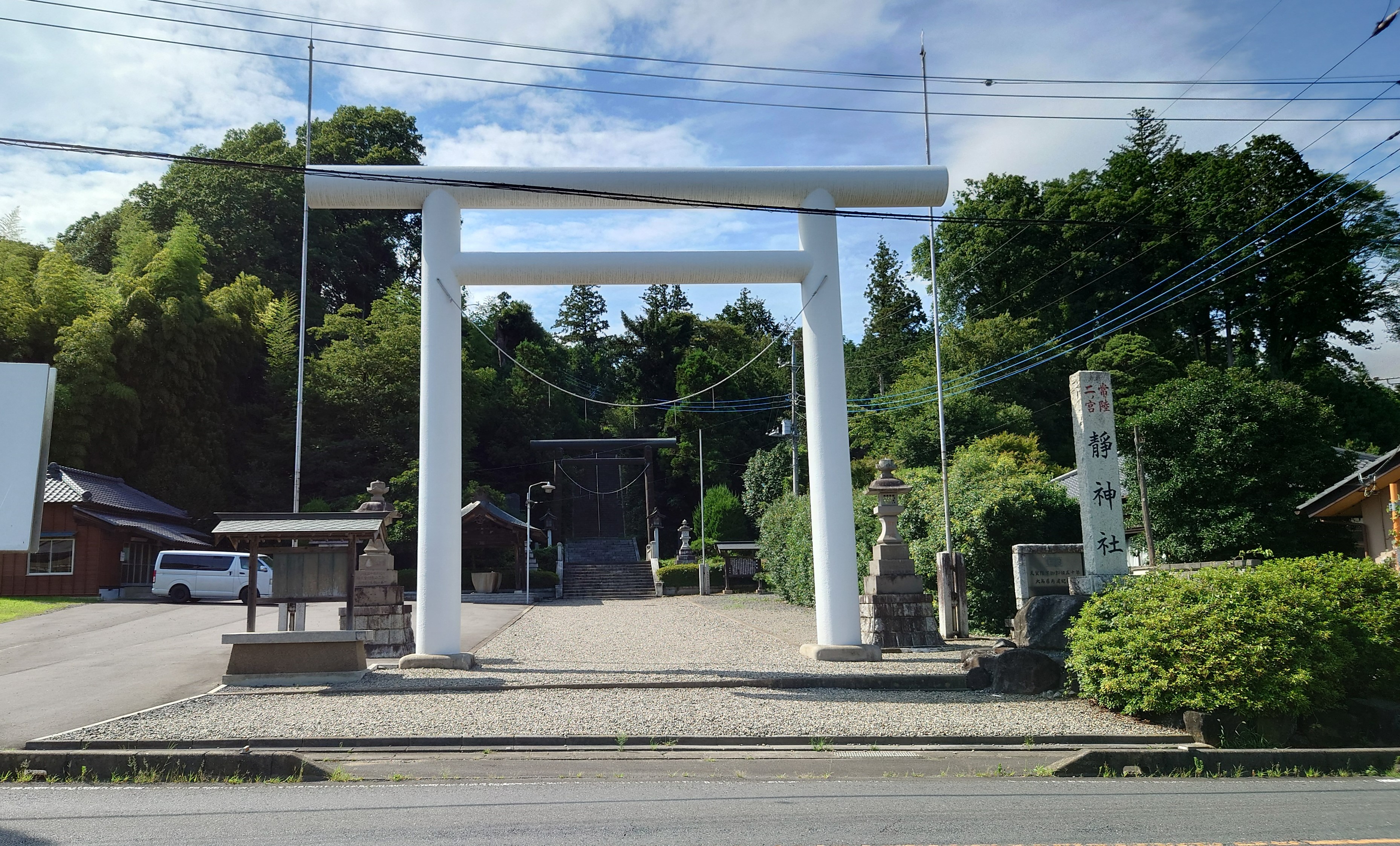 静神社（駅からサイクリング）