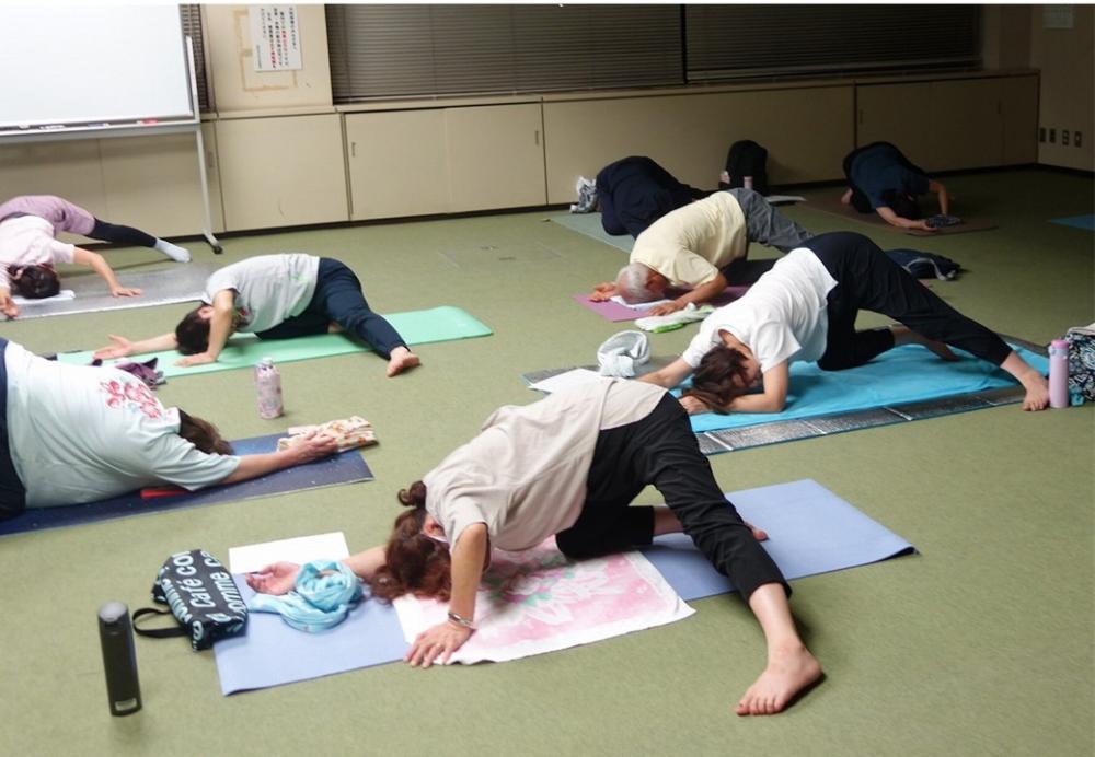 夜の自力整体の画像