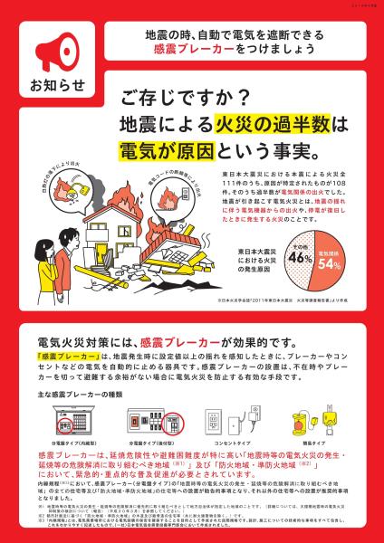 感震ブレーカー