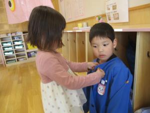 5歳児お手伝い