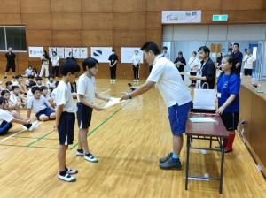 競技大会表彰式