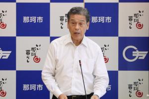 （写真）令和7年8月28日　記者会見
