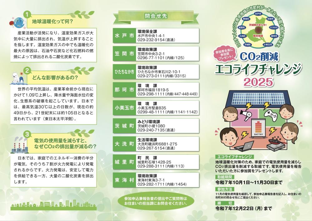 エコライフチャレンジ2025 1