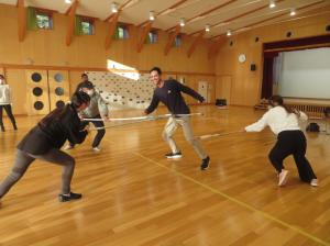 研修不審者訓練