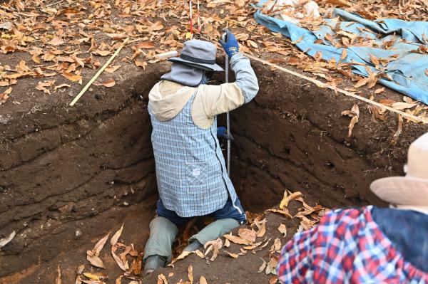 図面作成の様子