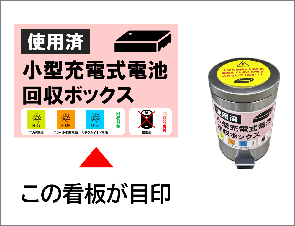 hp用　小型充電式電池