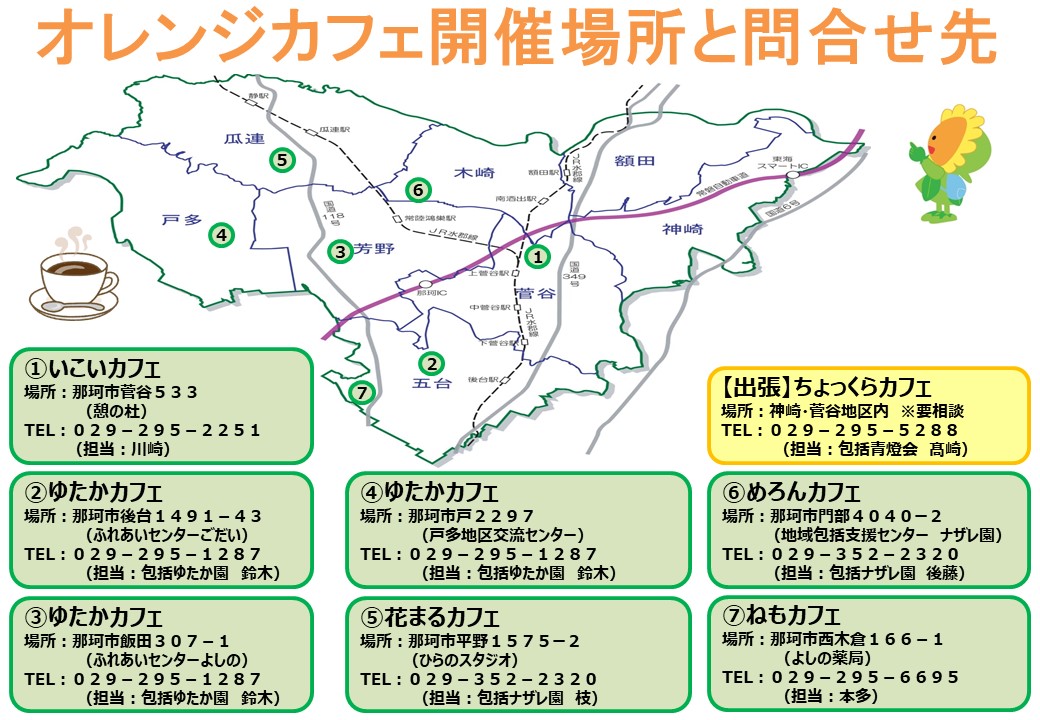 R8オレンジカフェ裏