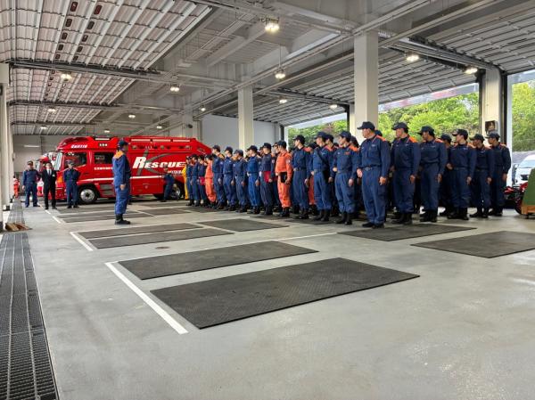 茨城県大隊出陣式