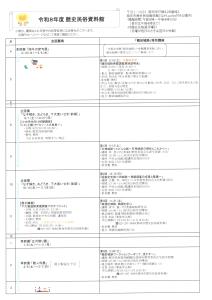 催し物案内7月１４日
