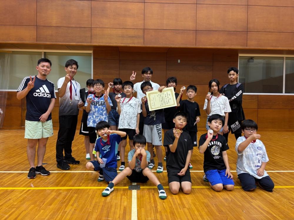 芳野小子ども会記念写真