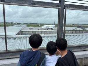 飛行機着陸
