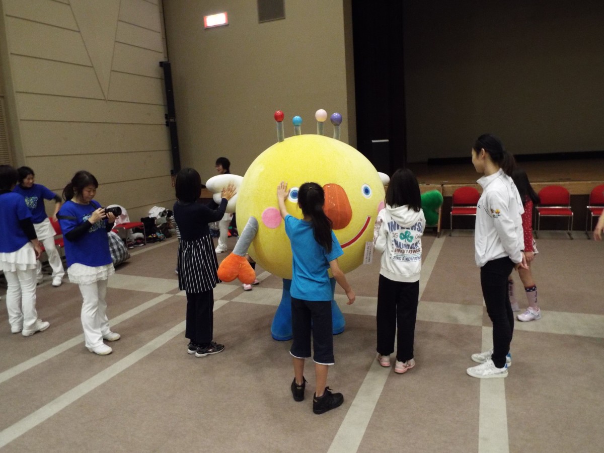中央公民館まつりで国体PRを行いました!の写真