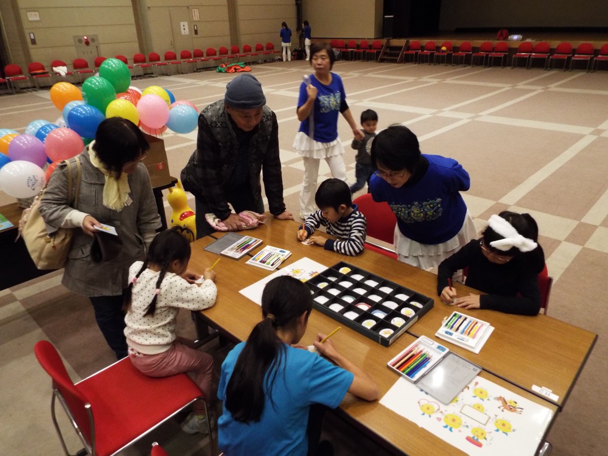 中央公民館まつりで国体PRを行いました!の写真