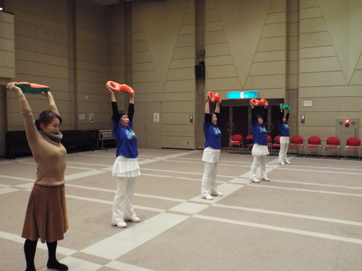 中央公民館まつりで国体PRを行いました!の写真