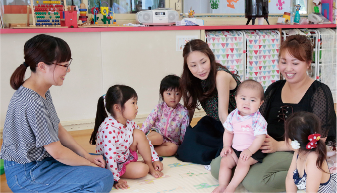 各家庭の親子での交流
