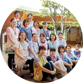 先生の集合写真