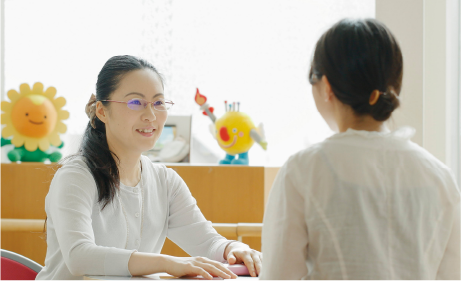 病院での診察